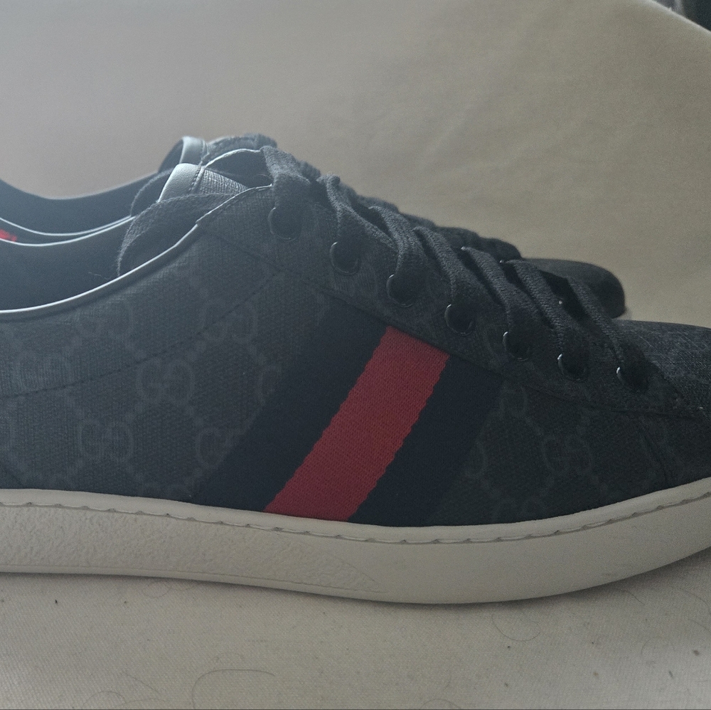 Gucci Ace GG Supreme Navy - Picture 3 of 8